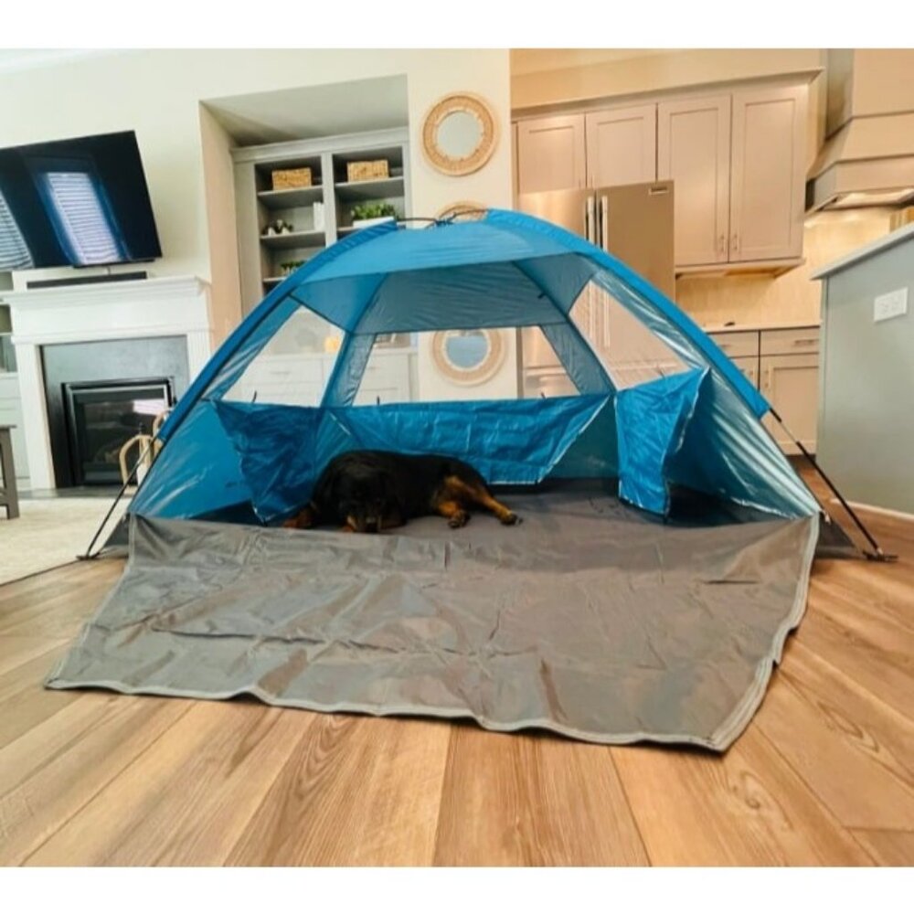 Beach Tent Sun Shelter for 6 Person, UPF 50+ UV Protection